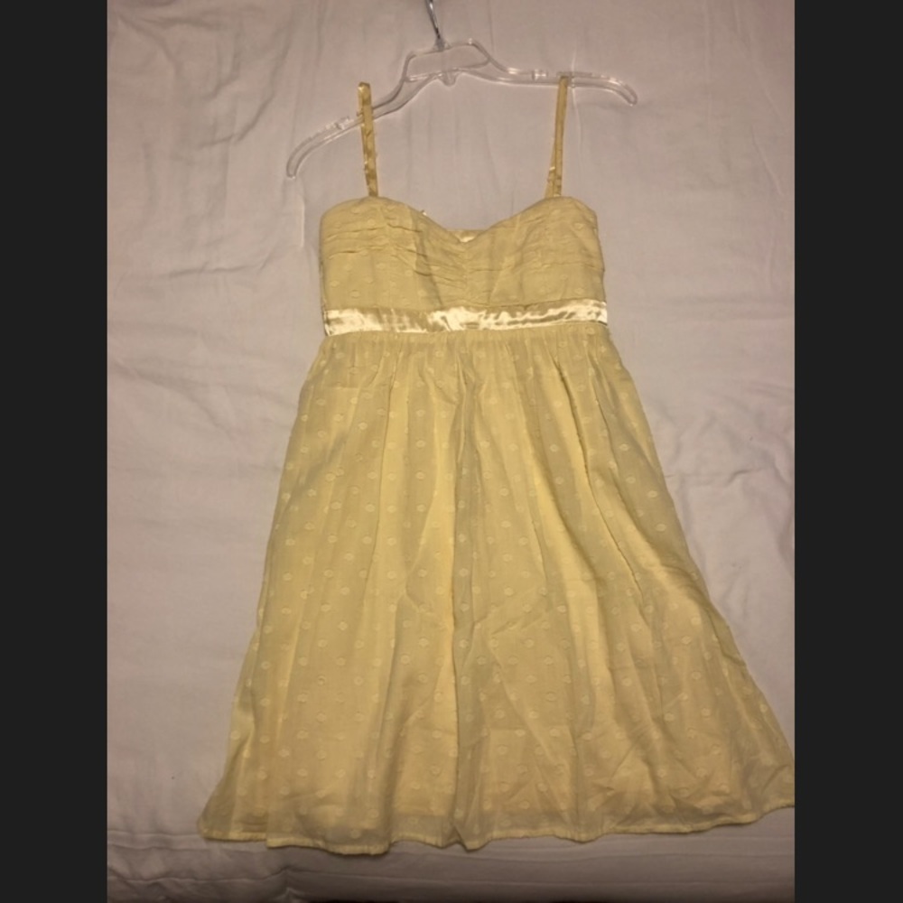 Yellow BabyDoll Dress